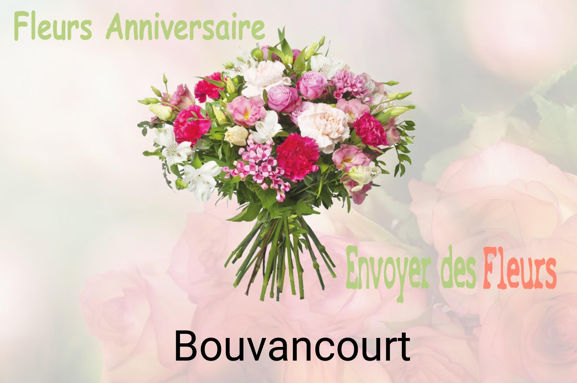 Bouquet de fleurs d’anniversaire livré à Bouvancourt